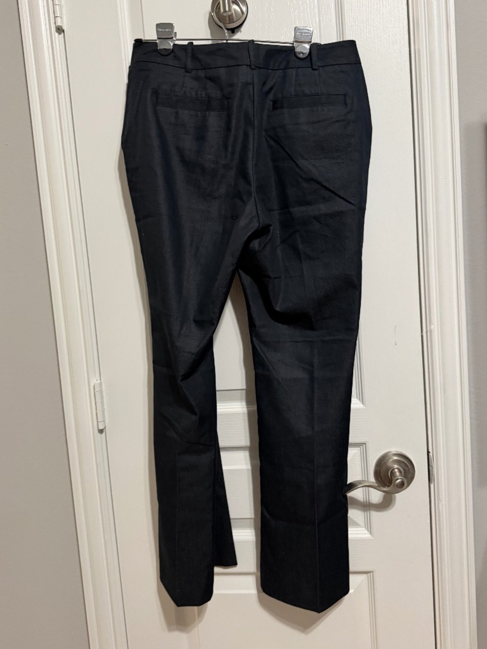 Worthington Curvy Fit Black/Dark Grey Dress Trousers Workwear Size 8